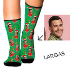 Medias Personalizadas Navidad - Santa Claus