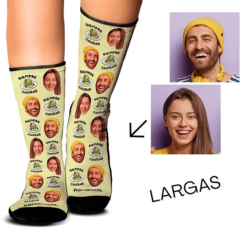 Medias Personalizadas Siempre Causas - Amigos