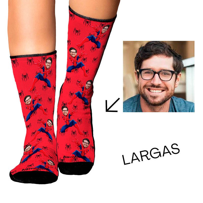 Medias Personalizadas Superheroes Spiderman