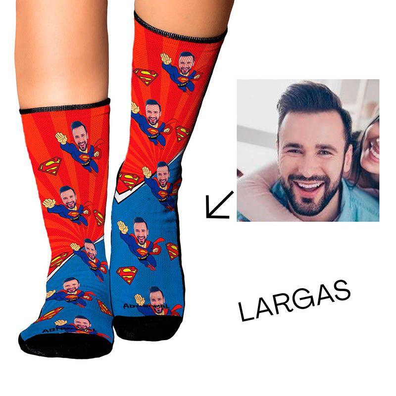 Medias Personalizadas Superheroes Superman