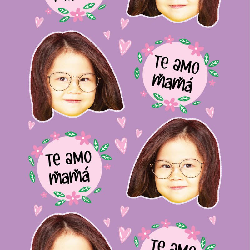 Medias Personalizadas Te Amo Mamá - Día de la Madre
