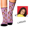 Medias Personalizadas Te Amo Mamá - Día de la Madre