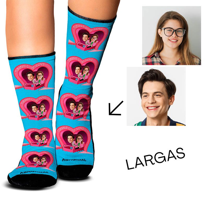 Medias Personalizadas Tunel del Amor - Parejas