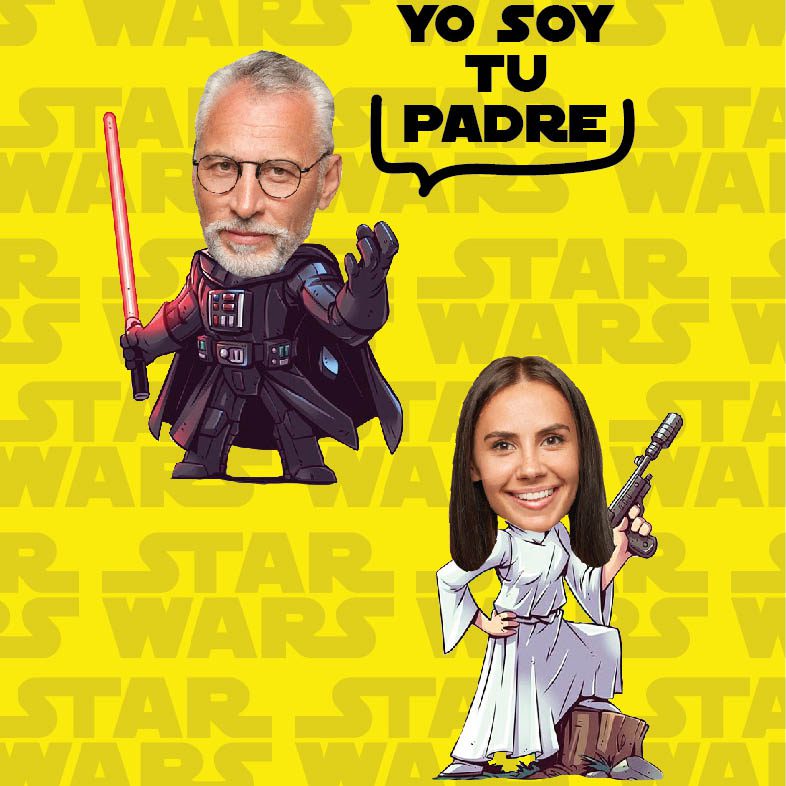 Medias Personalizadas Yo soy tu padre hija