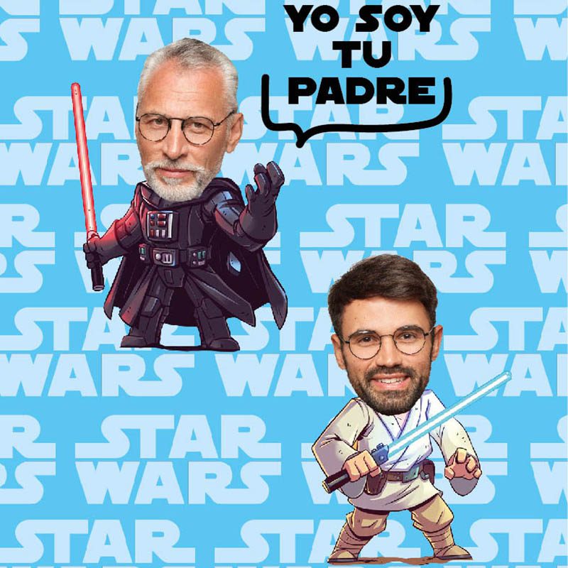 Medias Personalizadas Yo soy tu padre hijo
